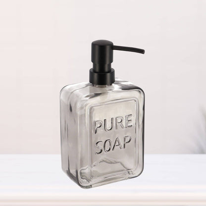 Distributeur de savon en verre vintage PURE SOAP 18 FL OZ - 18 Fl Oz